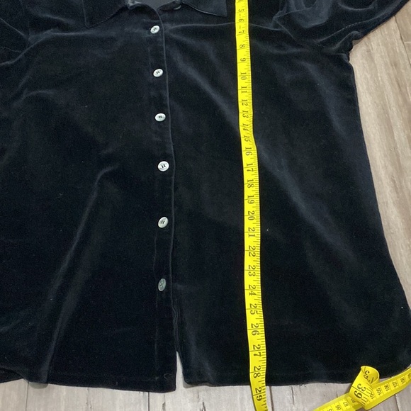 J Jill velvet corduroy jacket shirt button up - Picture 7 of 7